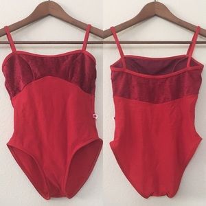 Yumiko Red Velvet Denise Leotard